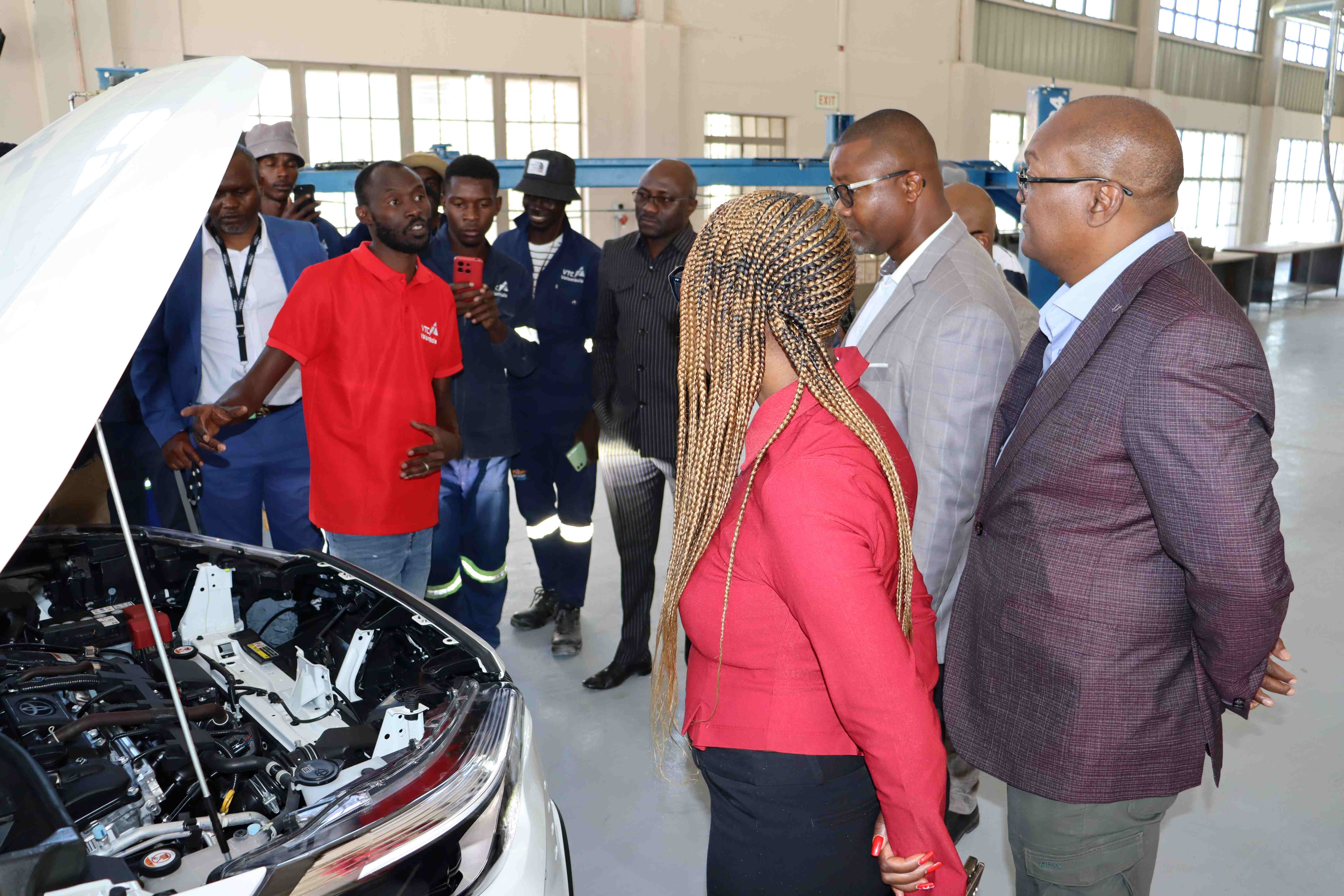 NATIONAL TVET TASKFORCE VISITS VALOMBOLA VTC