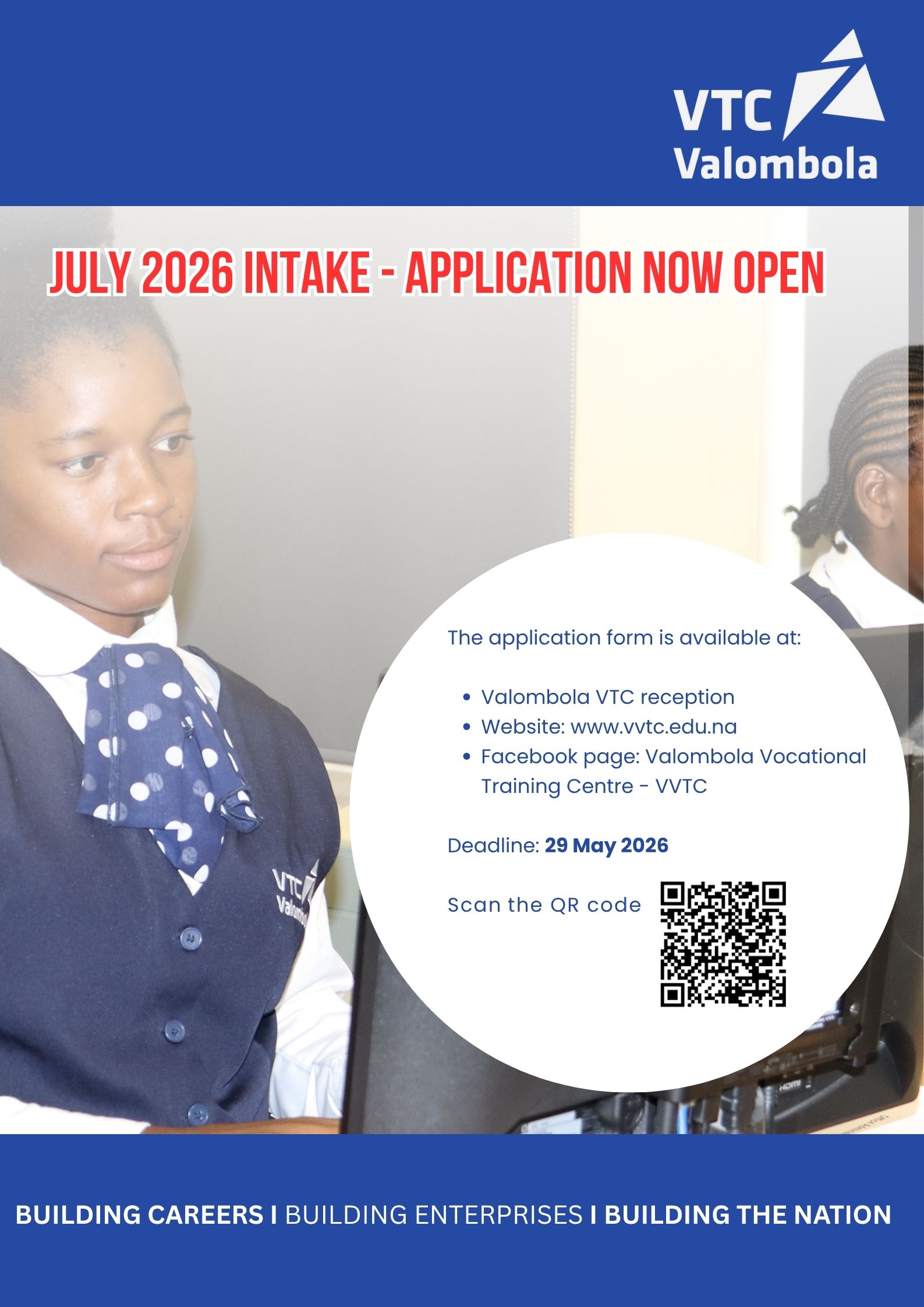 JULY 2026 INTAKE—APPLICATION NOW OPEN📥